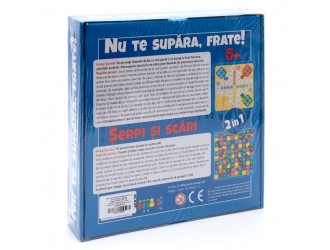 Настольная игра 2в1 "Не горюй, брат!" "Змеи и лестницы"