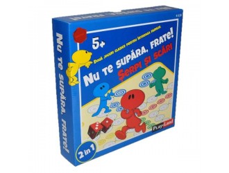 Настольная игра 2в1 "Не горюй, брат!" "Змеи и лестницы"