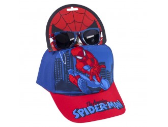 Set Chipiu si Ochelari de soare cu protectie UV Spiderman
