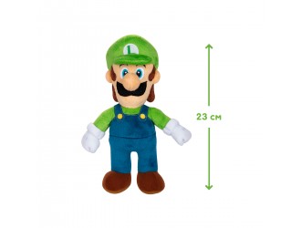 Мягкая игрушка SUPER MARIO - Луиджи 23 cm