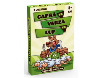 Настольная игра Noriel - Коза против капусты против волка - Военная игра 33 карты