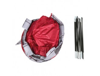 Cort Castel-Fortareata Gri 105x105x125 cm
