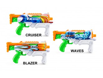 Blaster cu apa X-Shot Hyper Skins Fast Fill 02358, Zuru