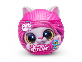 Jucarie de plus surpriza Pisoi Interactiv Pets Alive Smitten Kittens