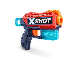 Set 2 Blastere X-SHOT EXCEL Double Kickback, ZURU, 8 cartuse, 6 tinte