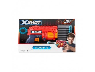 Blaster X-SHOT EXCEL FURY 4, ZURU, 16 cartuse