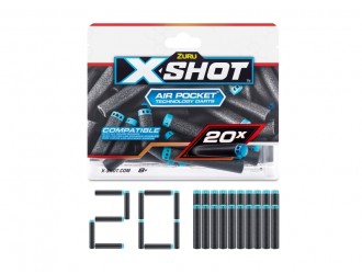 Cartuse rezerva, X-SHOT, ZURU, 20 bucati