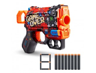 Blaster X-SHOT SKINS MENACE, ZURU, 8 cartuse, 36515B Game Over
