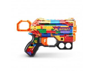 Бластер X-SHOT SKINS MENACE, ZURU, 8 патронов, 36515N Striper