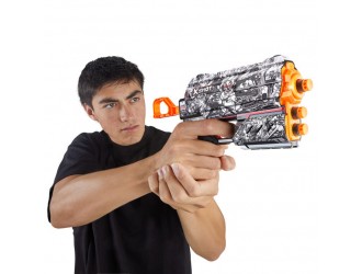 Blaster X-SHOT SKINS FLUX, ZURU, 8 cartuse, 36516D Illustrate