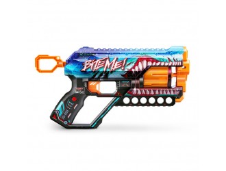 Бластер X-SHOT SKINS GRIEFER, ZURU, 12 патронов, 36561B Shark Thrasher