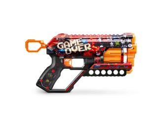 Бластер X-SHOT SKINS GRIEFER, ZURU, 12 патронов, 36561D Game Over