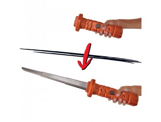 Set echipament cu sabia katana lui Leonardo Testoasele Ninja seria Movie III TMNT