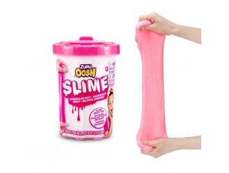 Слайм в тубе с крышкой 60г, OOSH SLIME, ZURU, Розовый