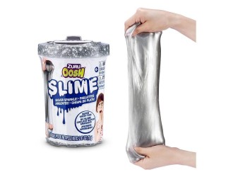 Слайм в тубе с крышкой 70г, OOSH SLIME, ZURU, Metallic