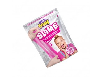 Слайм в средней зип упаковке 500г, OOSH SLIME, ZURU, Розовый