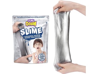 Слайм в средней зип упаковке 500г, OOSH SLIME, ZURU, Metallic