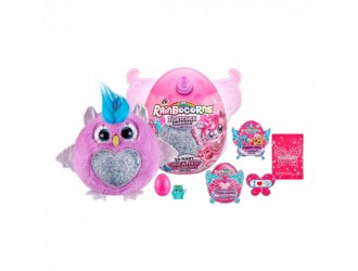 Плюшевая игрушка-сюрприз, Fairycorn Princess Surprise, Rainbocorns, Series 4, Zuru Owlcorn