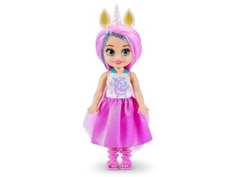 Papusica 12cm, Unicorn Princess Cupcake, Sparkle Girlz, Zuru