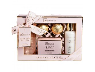 Set 5 produse pt ingrijire corporala Scented Bath Rose IDC Institute