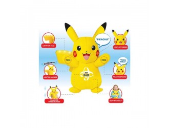 Интерактивная мягкая игрушка Pokemon-Pikachu 20 см