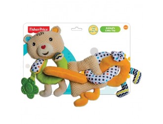Сенсорная мягкая игрушка с разной текстурой для малышей Fisher Price, 3 вида