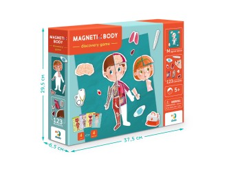 Joc educativ magnetic Corpul Uman, Dodo
