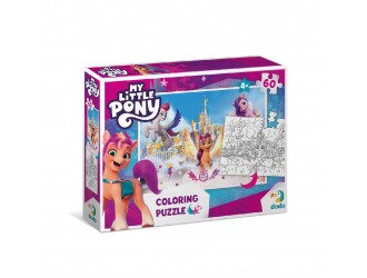 Пазл 2 в 1 My Little Pony 60 эл. + раскраска, Dodo