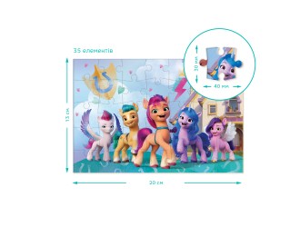 Пазлы-мини My Little Pony Новое поколение 35 эл. Dodo