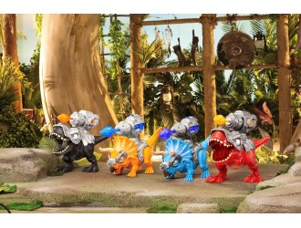 ИГРУШКА В НАБОРЕ С АКСЕССУАРАМИ SMASHERS DINO ISLAND ЧЕРНЫЙ ДИНО