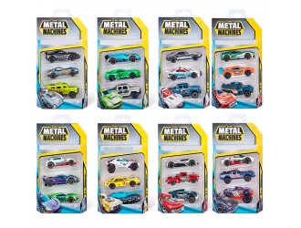 Set 3 masini Metal Machines, ZURU