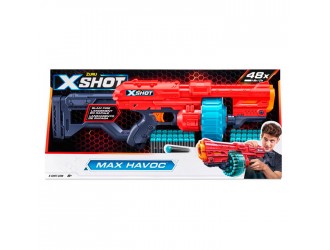 Blaster X-Shot Excel Max Havoc, ZURU, 48 cartuse