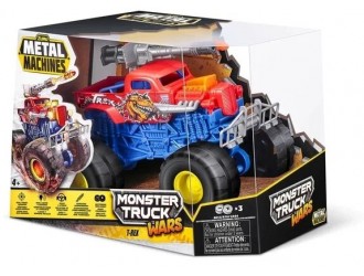 Masinuta Metal Machines Monster Truck Wars, T-Rex