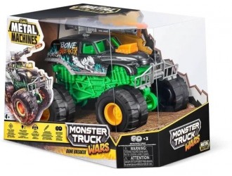 Masinuta Metal Machines Monster Truck Wars, Bone Breaker