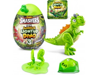 Яйцо с динозавром-сюрприз Smashers Mini JURASSIC LIGHTUP DINO, T-Rex