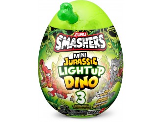 Яйцо с динозавром-сюрприз Smashers Mini JURASSIC LIGHTUP DINO, T-Rex