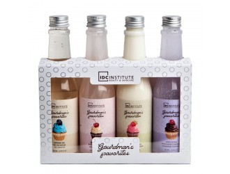 Набор геля для душа, пены для ванны, лосьона для тела, скраба Gourmand's Favourites, IDC Institute, 800 мл.