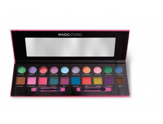 Палетка с 20 тенями для глаз и аппликаторами Pretty Girls Magic Studio