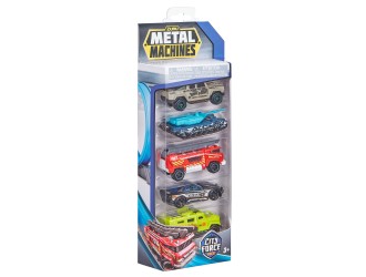 Набор из 5 машин Metal Machines в ассортименте