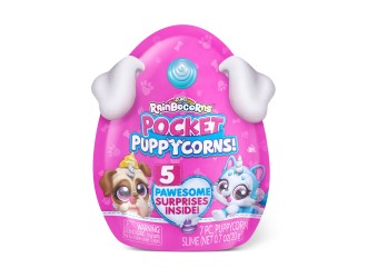 Figurina cu surpriza Rainbocorns Pocket Puppycorns Surprise