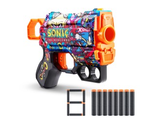 Пистолет X-Shot Skins Menace, Sonic, Robotnik, 8 патроны