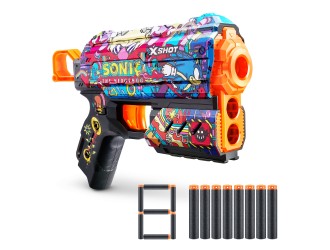 Пистолет X-Shot Skins Flux, Sonic, Robotnik, 8 патроны