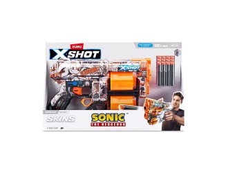 Бластер X-Shot Skins Dread, Sonic, Retro, 12 патроны