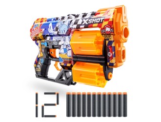 Бластер X-Shot Skins Dread, Sonic, Super Speed, 12 патроны