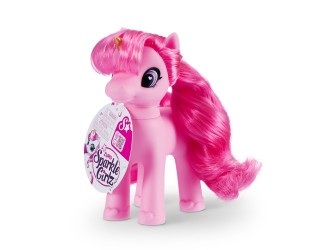 Figurina Ponei Unicorn, Sparkle Girlz, Roz