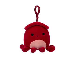 Jucarie de plus 9 cm Octopus rosu - Altman, Squishmallows