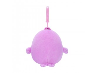 Jucarie de plus 9 cm Morsa roz - Pepe, Squishmallows