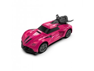 Автомобиль Spray Car на р/у – Sport (розовый, 1:24, туман)