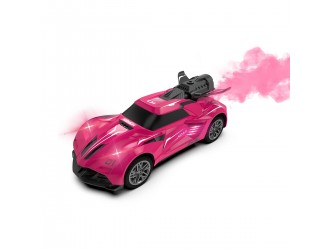 Masina cu telecomanda Spray Car- Sport (roz, 1:24)