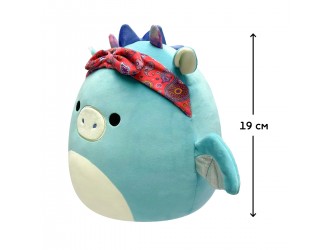Мягкая игрушка Squishmallow - Дракон В Бандане (19 см)